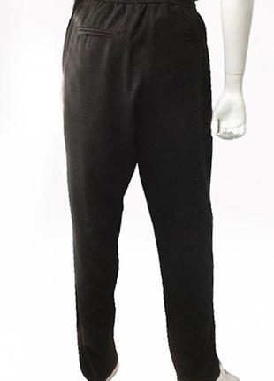 Завужені брюки з високою посадкою на резинці moddison,100% віскоза (довжина 109 см)2 фото