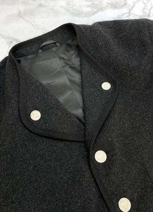 Пиджак этно т.серый6 фото