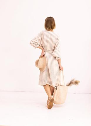 Сукня кімоно міді на запах