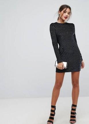 Платье boohoo вельветовое