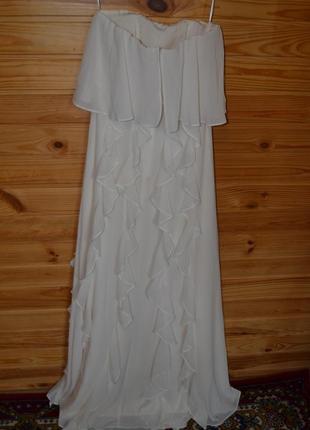 Платье h&m с рюшами2 фото