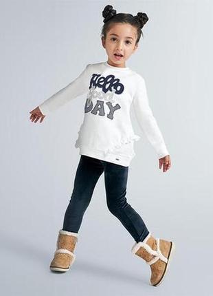 Комплект mayoral арт. 4728 леггинсы кофта на 98 и 122 см