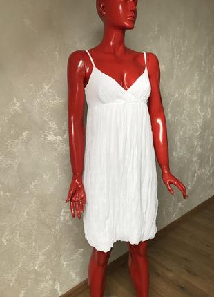 Белое платье сарафан воздушное платье🔥🔥🔥2 фото