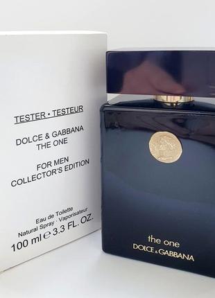 Dolce&gabbana the one for men collector's edition туалетна вода (зе ван мен коллекторс1 фото