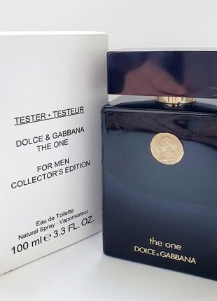 Dolce&gabbana the one for men collector's edition туалетная вода (зе ван мен коллекторс