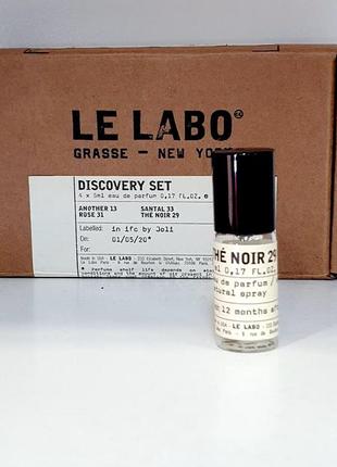 Le labo the noir 29💥оригінал мініатюра travel mini 5 мл spray ( неповна 1 мл )2 фото