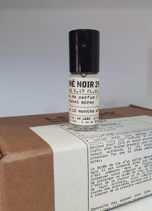 Le labo the noir 29💥оригінал мініатюра travel mini 5 мл spray ( неповна 1 мл )9 фото