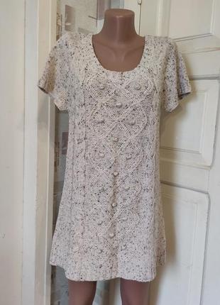 Туника вязаное платье 3