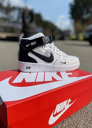 Nike air force 1 ultra white black  женские кроссовки наложенный платёж