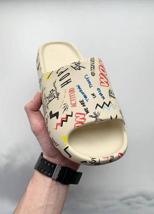 Шлепки/тапки adidas yeezy slide custom