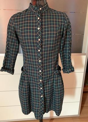 Платье в клетку