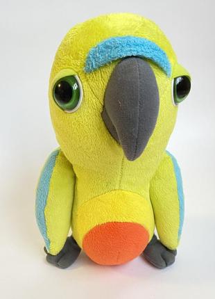 М'які іграшки пуголовки глазастики тварини папуга
