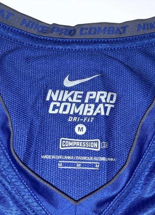 Компрессионная футболка nike pro combat3 фото