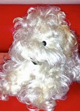 Німеччина . красива інтер'єрна іграшка песик-балонка . якість ндр ! лялька.