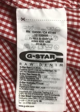 Сорочка\рубашка g-star raw yale 3d shirt8 фото