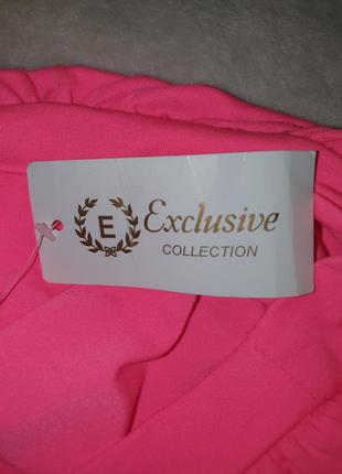 Майка футболка блуза рожевого кольору на одне плече4 фото