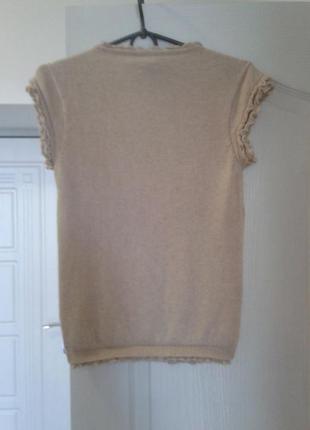 Вовняний джемпер-топ dkny 2