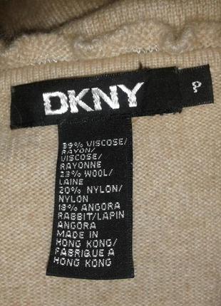 Шерстяной джемпер-топ dkny3 фото