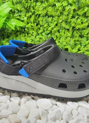 Чорні сабо boots crocs classic hiker clog 38,39,40,41,42,432 фото