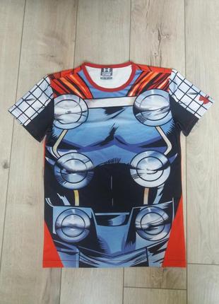 Футболка under armour storm coldgear. marvel avengers thor компресійна