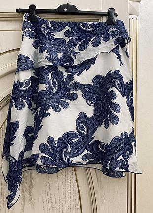 Стильна спідниця шовк. коттон. австрія.