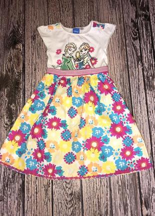 Фирменное платье disney для девочки 5-6 лет, 110-116 см3 фото