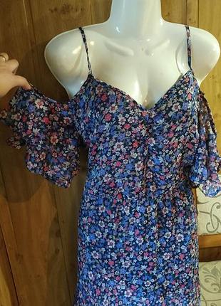 Летнее шифоновое платье