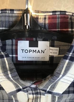 Сорочка topman в клітку3 фото