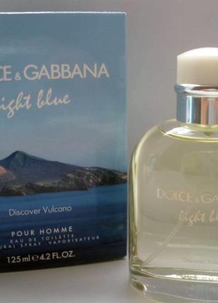 Dolce&gabbana light blue discover vulcano pour homme туалетная вода
