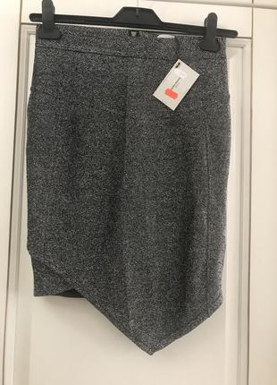 Нарядная юбка с люриксом vero moda1 фото