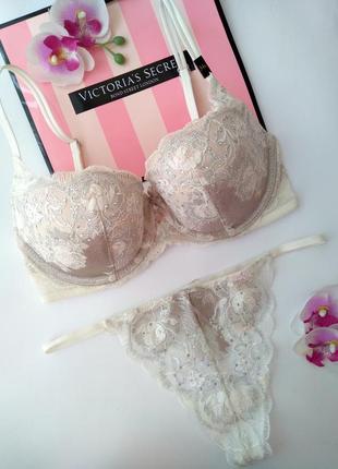 Комплект белья victoria's secret original 34c 75c m  push up