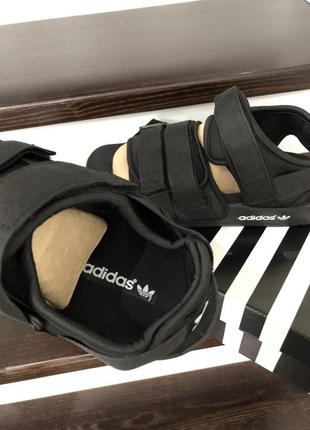 Adidas adilette sandals🆕мужская летняя обувь🆕черные легкие сандали адидас на липучке8 фото