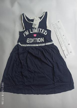 Сарафан летний платье майка для девочки h&m спорт2 фото