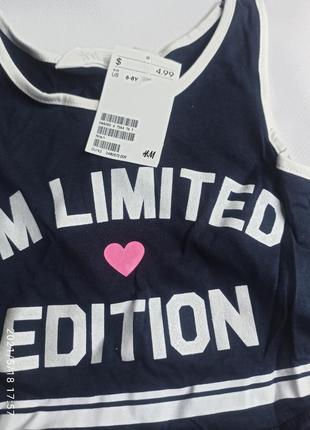 Сарафан літній сукні майка для дівчинки h&m спорт 4