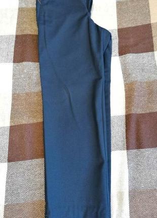 Класичні темно-сині брюки2 фото