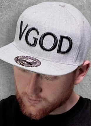 Кепка бейсболка vgod snapback7 фото