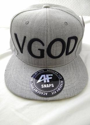 Кепка бейсболка vgod snapback