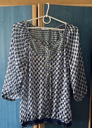 Блузка цветная яркая tom tailor 40