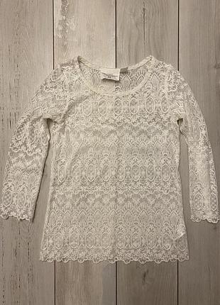 Блузка,топ ажурная