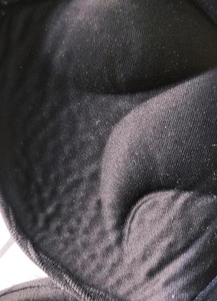 Купальник пуш-ап, бикини, раздельный, черный,h&m,р.36,75а,s,m4 фото