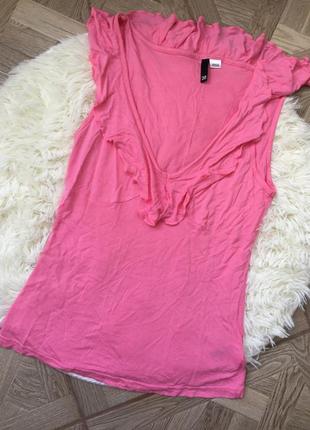 Фуболка з рюшами