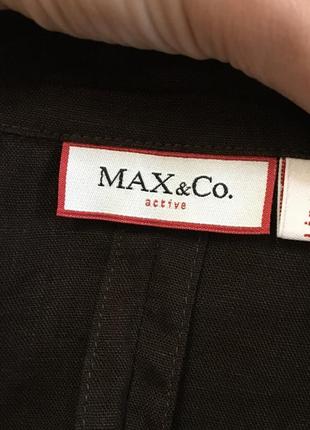 Льняная рубашка max&co max mara5 фото