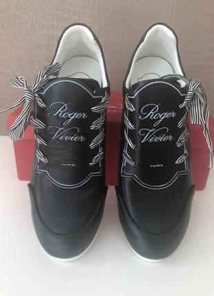 Кроссовки кеды roger vivier