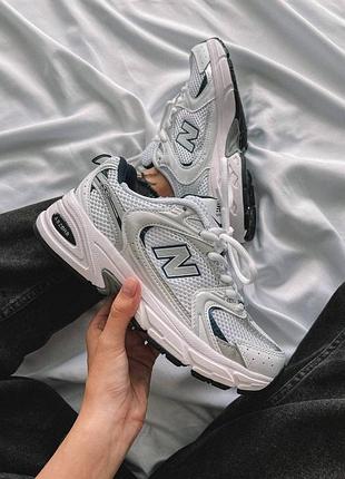 Жіночі кросівки new balance 530 сірі післяплата (36-41)