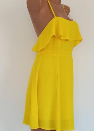 Легке жовте літній платьеце. forever 21. розмір s.5 фото