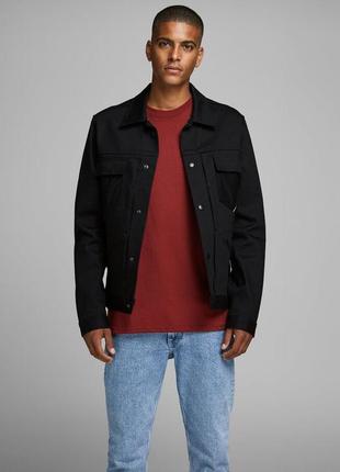 Куртка з деніму селвидж jack & jones rdd selvedge