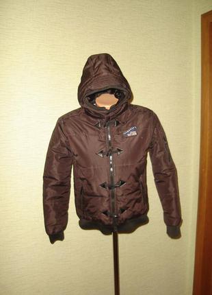 Теплая зимняя куртка lee cooper на 13 лет