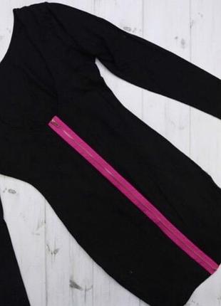 Жіноче ефектне чорне плаття з вирізом на спинці , розмір s