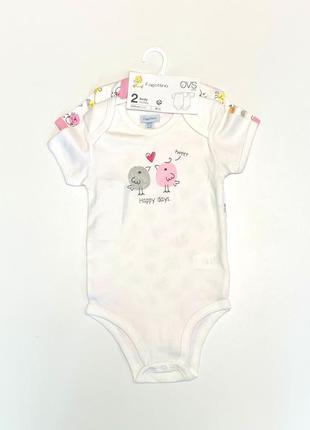 Набор бодиков для девочки🥳  размер 86 (18-24 месяца).