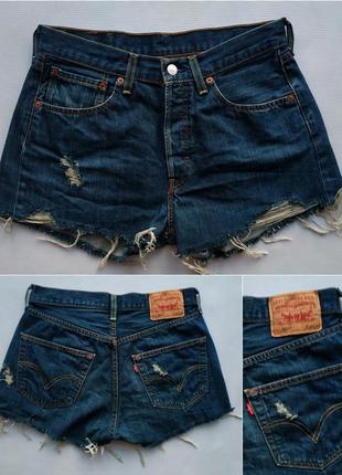 Джинсовые шорты levis 501